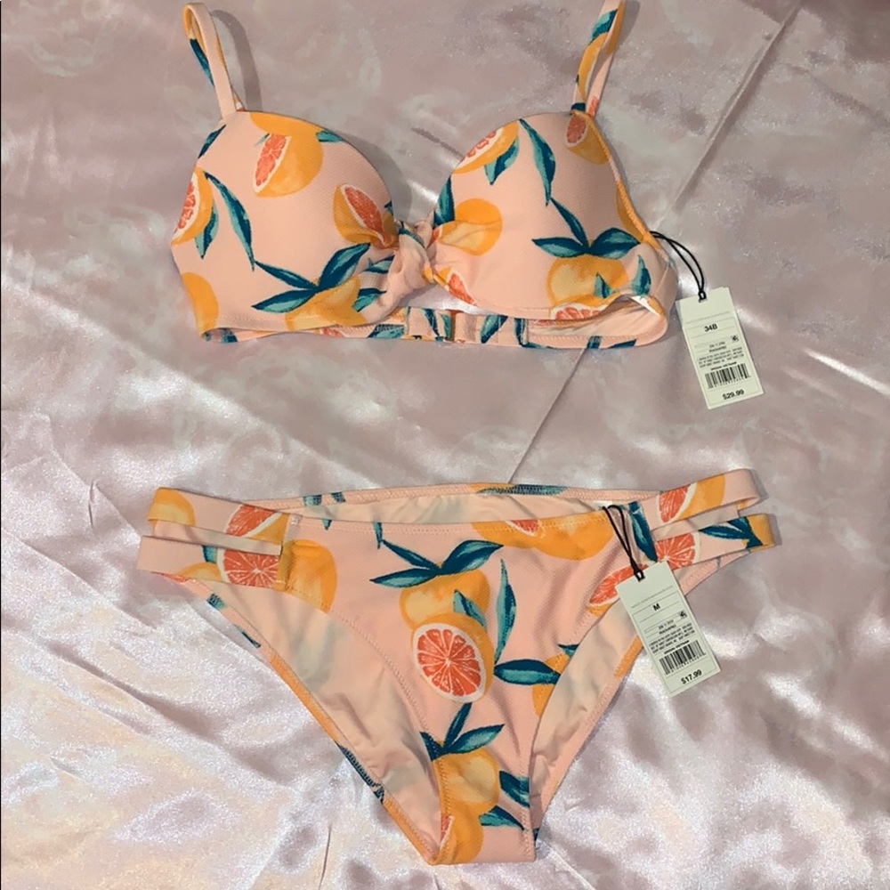 Bikini - Pink Orange 🍊 theme